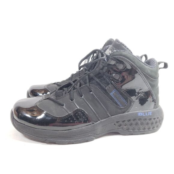 Rocky Mens 5" Duty Boots Size 10W Black Leather & Mesh Upper - Picture 3 of 9